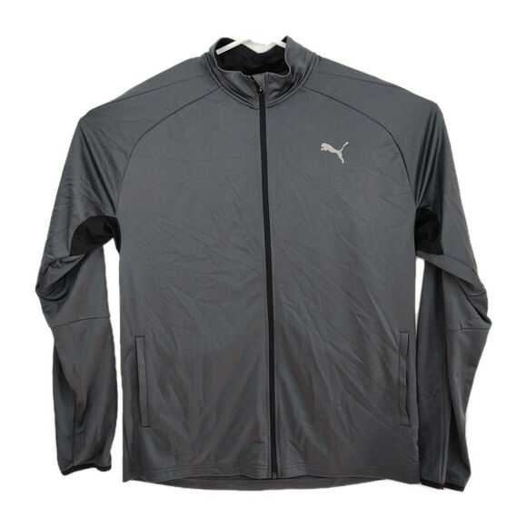 🔥🔥🔥Puma Drycell men's full-zip long-sleeve jacket, size XL, gray🔥🔥🔥 - Picture 1 of 7